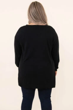 Waiting On You Sweater, Black -Chic Soul Store 10 15 17598