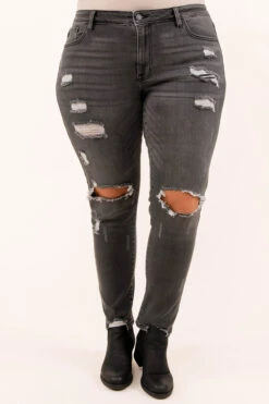 Guess Who Jeans, Grey Light Wash -Chic Soul Store 10 20 17701