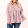 Change Can Be Good Top, Mauve 1 Change Can Be Good Top, Mauve -Chic Soul Store 10 20 17755