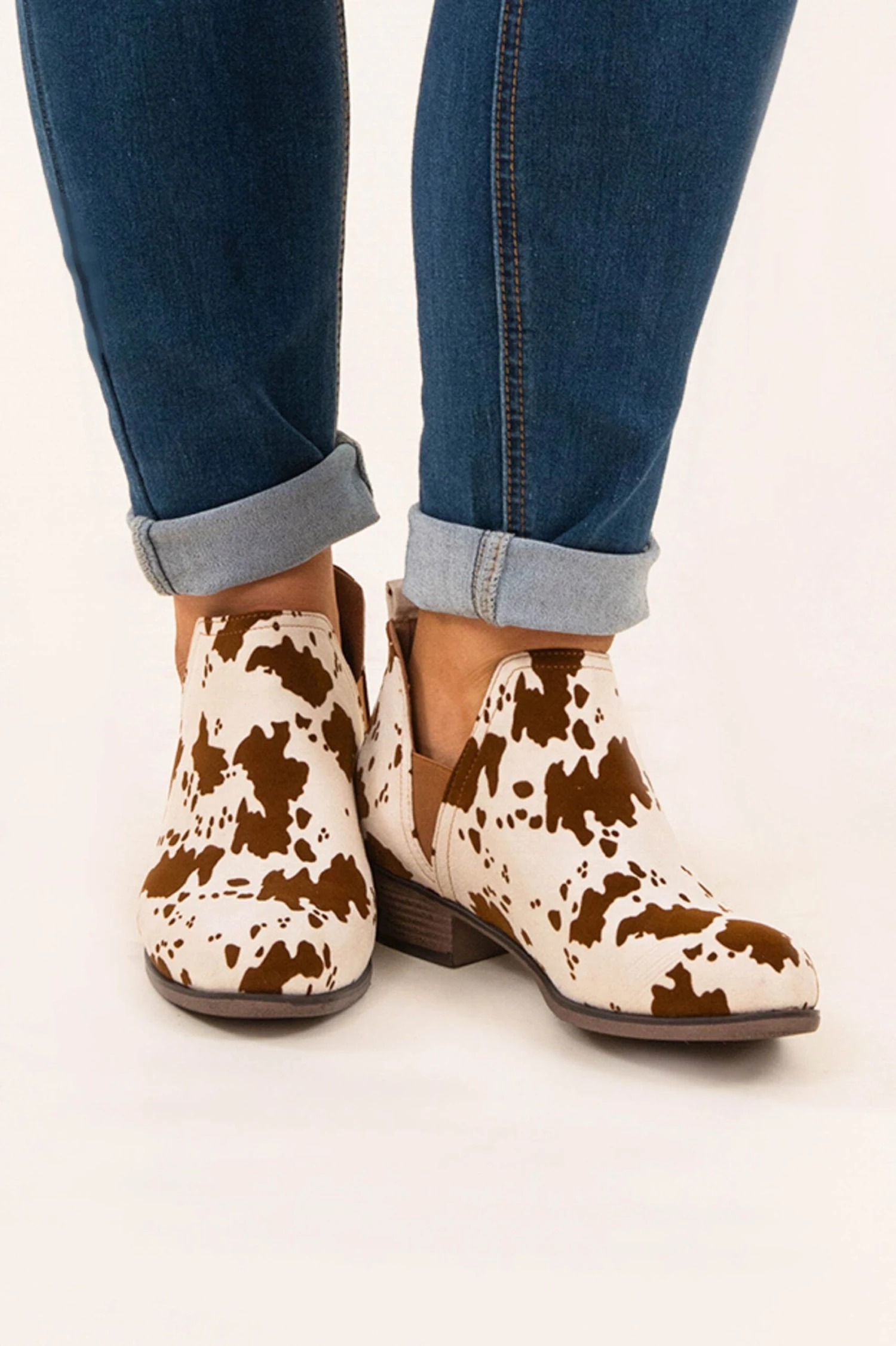 Foot In The Door Booties, Beige Multi 3 Foot In The Door Booties, Beige Multi