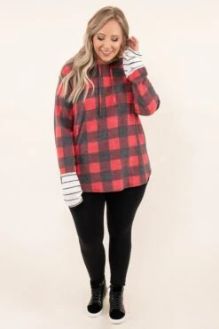 Home At Last Hoodie, Red -Chic Soul Store 10 20 17862