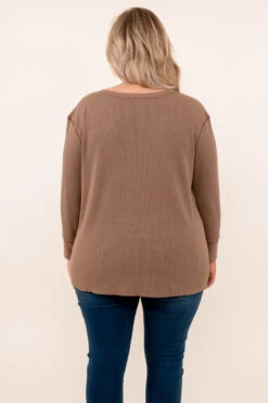 Eazy To Pack Top, Pecan -Chic Soul Store 10 4 17217