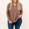 Eazy To Pack Top, Pecan -Chic Soul Store 10 4 17219