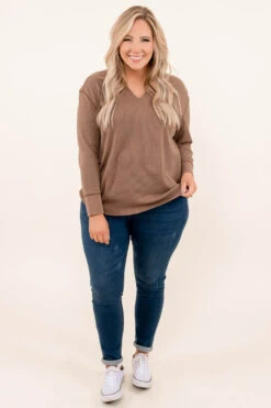 Eazy To Pack Top, Pecan -Chic Soul Store 10 4 17221