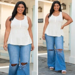 Ready To Love Top, White -Chic Soul Store 10 0c00e5a4 0c4d 4add 82ed 2bc9ecd3d49d