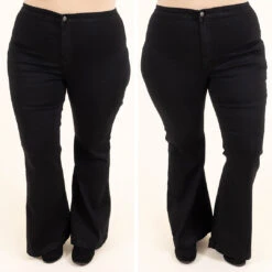 Keeping It Real Flare Jeans, Black 13 Keeping It Real Flare Jeans, Black -Chic Soul Store 10 0e232f4c 52a2 4f82 ab7a b93d093f533e