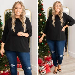 Not Forever After Top, Black -Chic Soul Store 10 637ca777 6e80 4b65 bfdb 1b3ae0d19c19