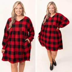 Long Process Dress, Red -Chic Soul Store 10 82753798 0343 4a08 9ef7 c75719542fe7