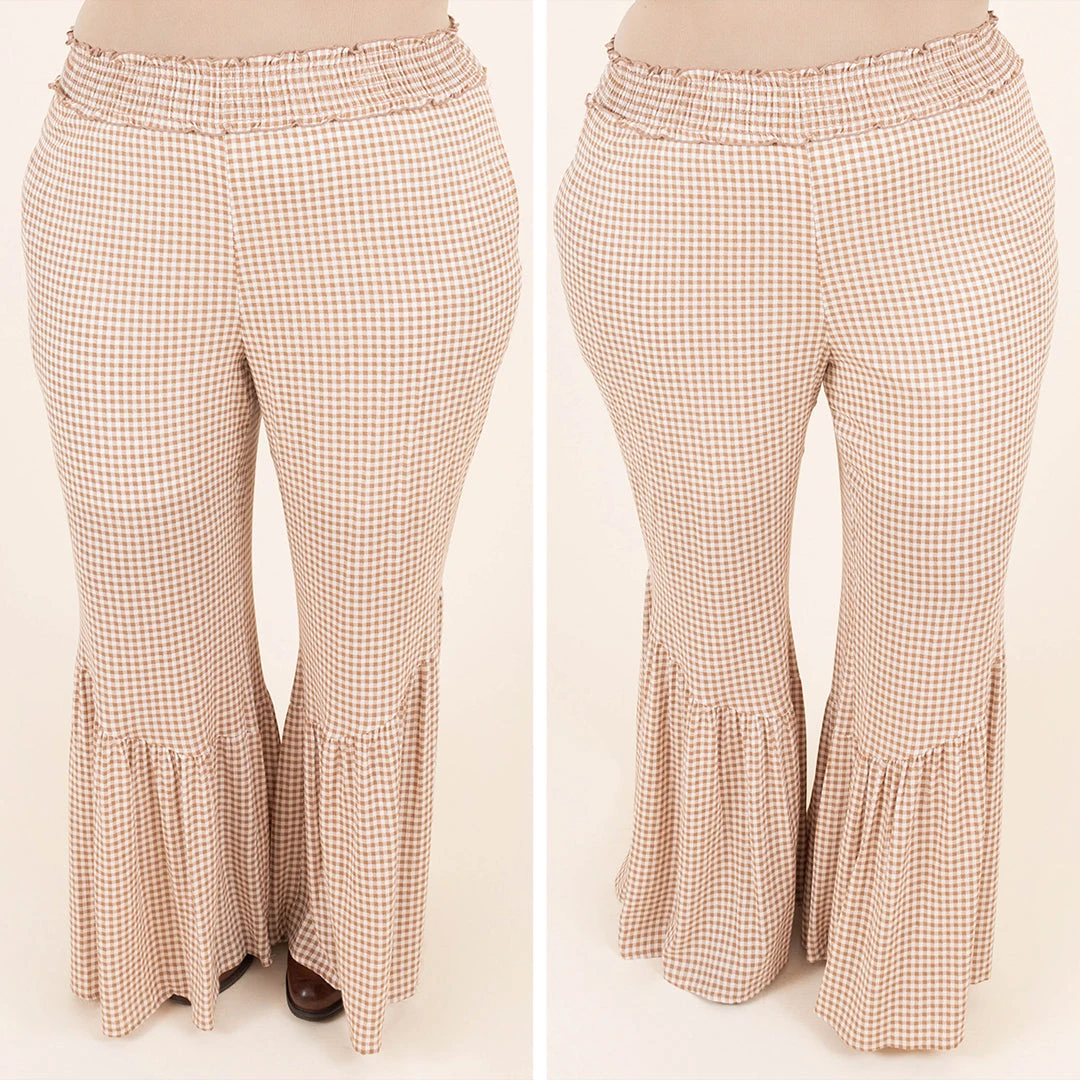 Lively Days Pants, Camel Ivory 8 Lively Days Pants, Camel Ivory - Image 6