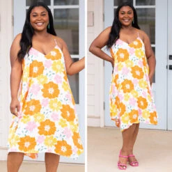 Honolulu Lovin Dress, Cream Multi -Chic Soul Store 10 ac45e0a5 e488 4a60 add5 581e142ce39f