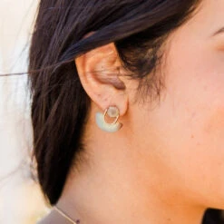 Pearl Kisses Earrings, Turquoise -Chic Soul Store 10 b2f003e9 fd8e 4ee3 95d9 854891e88432