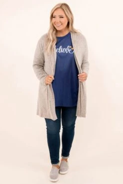 Cuddle Me In Warmth Cardigan, Beige -Chic Soul Store 11 1 18067