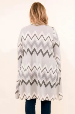 Promise One Thing Cardigan, Gray -Chic Soul Store 11 1 18113