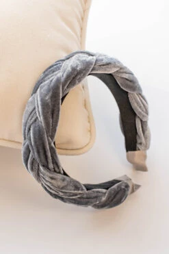 Head Over Heels Headband, Gray