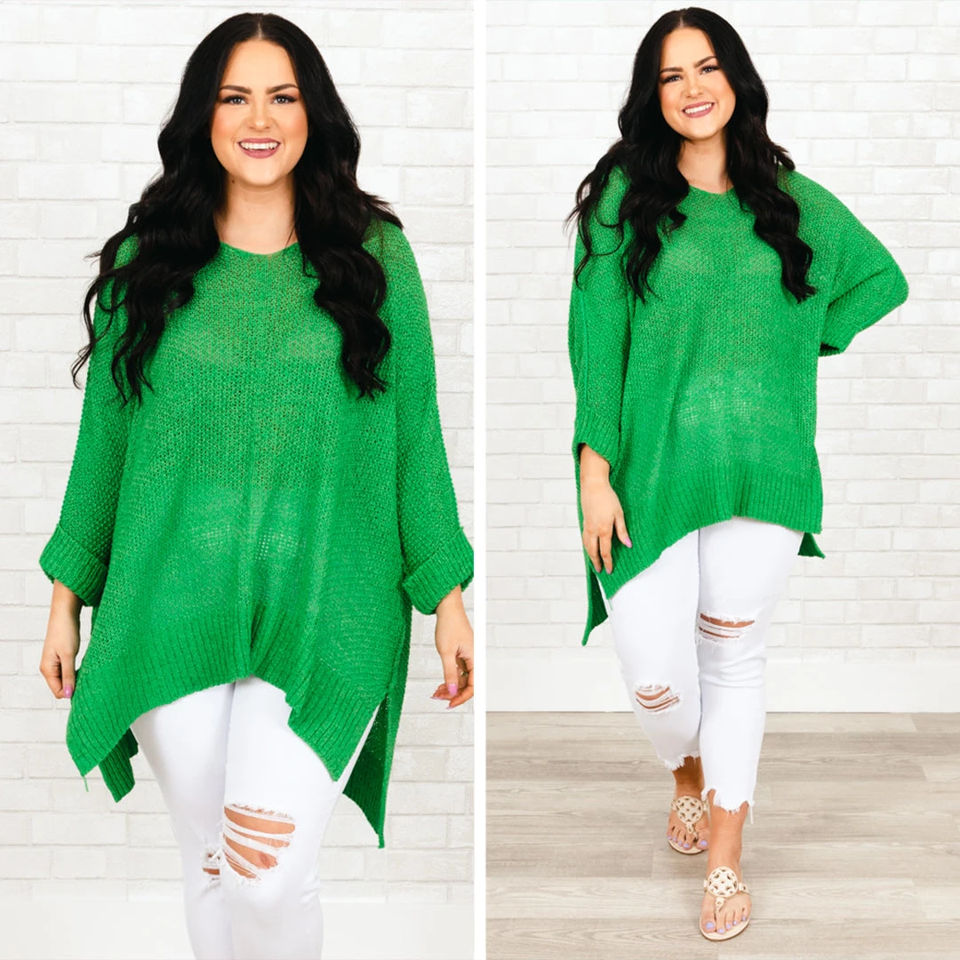 Undeniably In Love Sweater, Green 8 Undeniably In Love Sweater, Green - Image 6