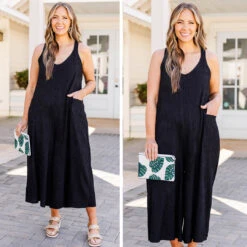 Give Me Your Time Jumpsuit, Black -Chic Soul Store 11 2e123127 d79c 4545 bb1e 0841f3283b31
