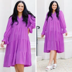 Not Too Much Dress, Purple -Chic Soul Store 11 39fb2eaf faa8 4d1f bef1 acd4721e004d