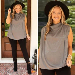 This Is For Us Blouse, Charcoal 13 This Is For Us Blouse, Charcoal -Chic Soul Store 11 40d4bc75 4765 495e 982e 5e56ad11ca77