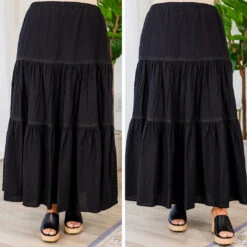Living In The Now Skirt, Black -Chic Soul Store 11 437edbe1 7755 4c67 b088 873d7923a981
