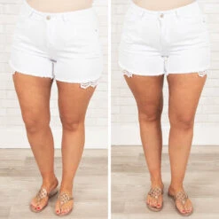 Summer Crushin' Shorts, White -Chic Soul Store 11 50f4ce8b 206c 45b2 815a 9f5d8524fc70