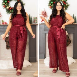 The Less You Know Jumpsuit, Wine -Chic Soul Store 11 5f145ab8 5d2b 4dda bc79 ebde6434cacd