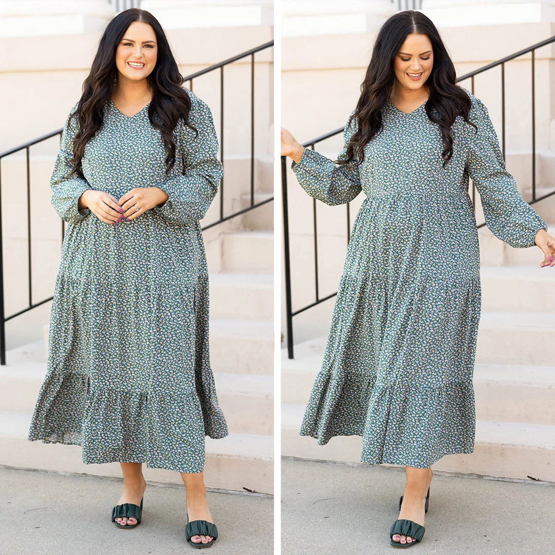 Enjoy The Moment Dress, Green 8 Enjoy The Moment Dress, Green - Image 6