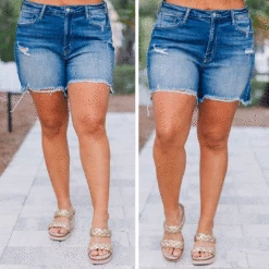 All Because Of You Shorts, Dark Wash -Chic Soul Store 11 acd4caa4 c639 41ba 953a b995211f8a14