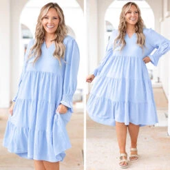 Not Too Much Dress, Blue -Chic Soul Store 11 b861eafc 26c7 456b aeeb d3d60f0f41fa