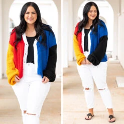 Reminders Of Memories Cardigan, Red Multi -Chic Soul Store 11 d45b1cb9 568e 4ba1 a33a d967fbbf3e2b