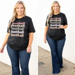 Girls Just Wanna Watch Football Tee, Black -Chic Soul Store 11 e291cdbd a3d8 4721 bad3 e8549b589837