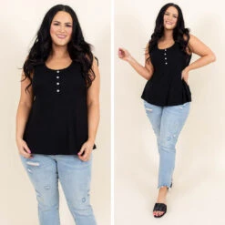 Ready To Love Top, Black -Chic Soul Store 11 f0f52d25 9afa 4655 9051 4cd7db6aaf83