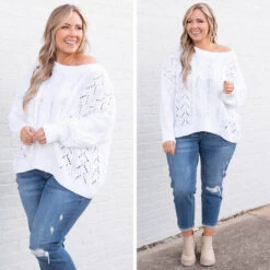 Powerful Thing Sweater, White 13 Powerful Thing Sweater, White -Chic Soul Store 11 fc57c0ef 915f 4dcc b3e6 7e9d5a031075