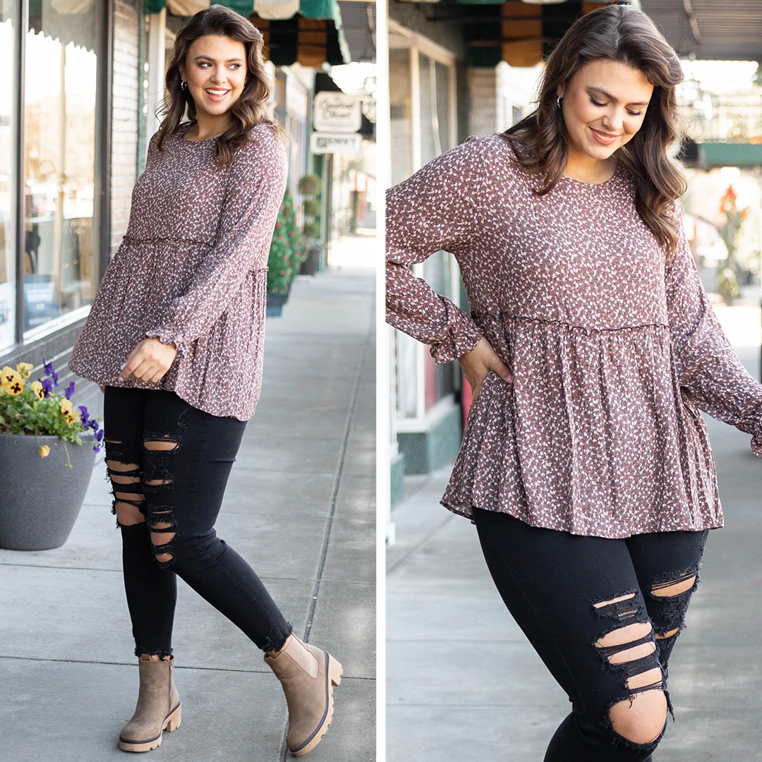 Willow Dreams Top, Marsala 8 Willow Dreams Top, Marsala - Image 6