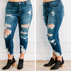 Can't Say Goodbye Skinny Jeans, Dark Wash -Chic Soul Store 12.28 8 73a5343f 1a4c 457f a3c5 f38eb487ae23