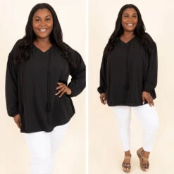 Just Stepping Out Top, Black 13 Just Stepping Out Top, Black -Chic Soul Store 12 1befd1f2 c4ce 4f2a 9242 41ffcf1990c4