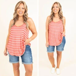 Toes In The Sand Tank, Deep Coral 13 Toes In The Sand Tank, Deep Coral -Chic Soul Store 12 2cce0b29 2eb6 4568 80d0 f2187741885a