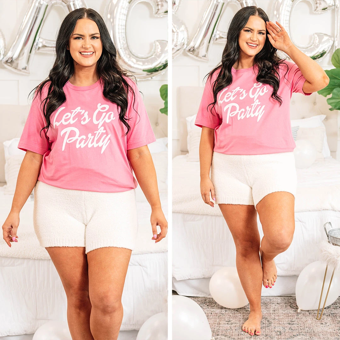 Hit The Town Tee, Charity Pink 8 Hit The Town Tee, Charity Pink - Image 6