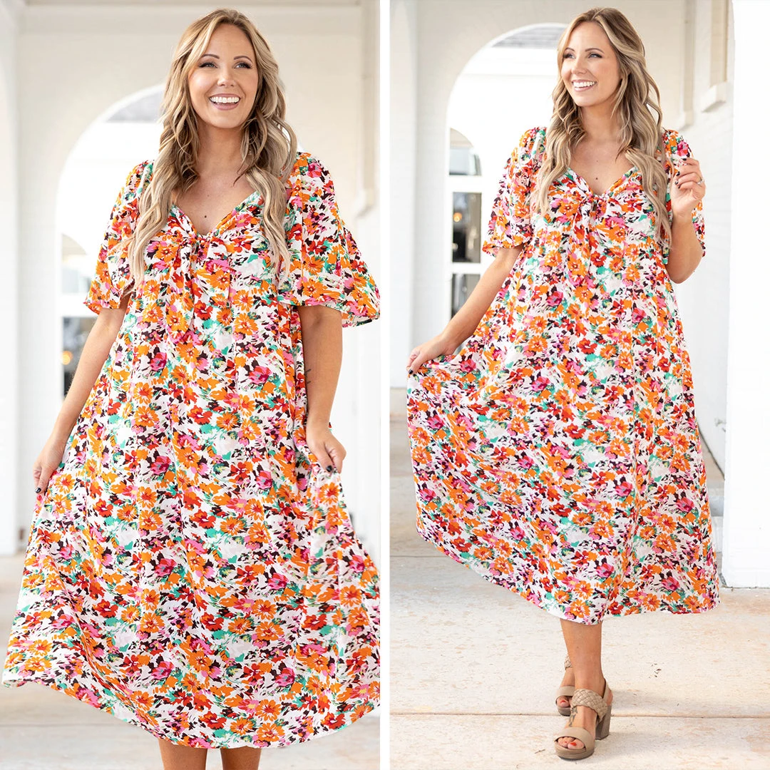 Someday We Will Know Dress, Orange 8 Someday We Will Know Dress, Orange - Image 6