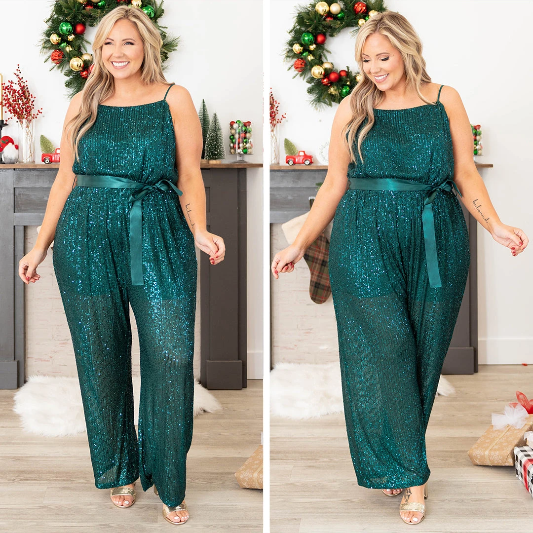 The Less You Know Jumpsuit, Dark Green 8 The Less You Know Jumpsuit, Dark Green - Image 6