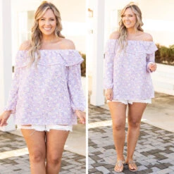 If It's Meant To Be Top, Lilac -Chic Soul Store 12 837f9e0a 7206 4e4c bc21 c172a2dd78eb