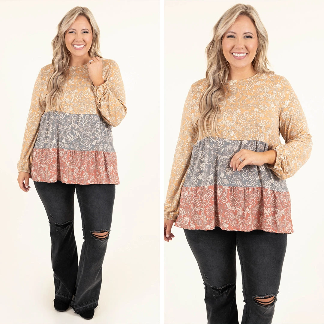 Half Of My Heart Tunic, Mustard 8 Half Of My Heart Tunic, Mustard - Image 6