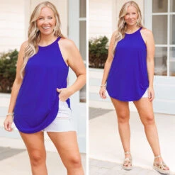 Sunny Days Ahead Tank, Bright Blue -Chic Soul Store 12 aa33cbb0 5995 4b06 86bc e47cf8bb2492