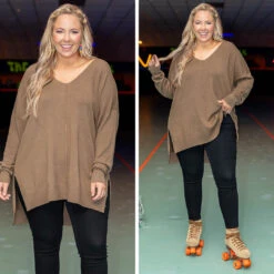 Miss Who I Was Sweater, Heather Mocha 13 Miss Who I Was Sweater, Heather Mocha -Chic Soul Store 12 abdb400c 496f 4049 8720 5b7a2d068099