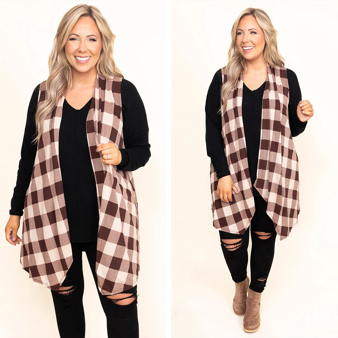 Most Of The Time Vest, Mocha 8 Most Of The Time Vest, Mocha - Image 6