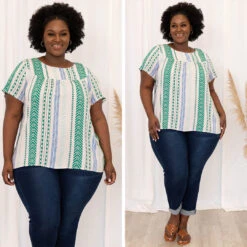 Stunning Twist Top, Emerald -Chic Soul Store 12 bb897676 525e 47f9 822d 04544c4e3749