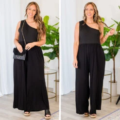 Whispering Breeze Jumpsuit, Black -Chic Soul Store 12 c4f42412 db35 4dd3 a13d 13bc4f30d857