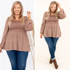 Sweet Memory Of Us Top, Rust -Chic Soul Store 12 e1ffcfb0 b0bc 4541 a83d b40ee9c0a3d9