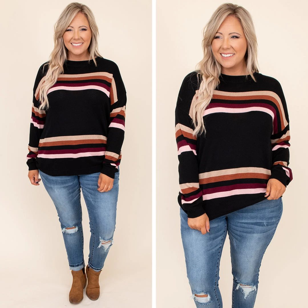 Bold Attitude Sweater, Black 8 Bold Attitude Sweater, Black - Image 6