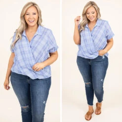 Live It Up Top, Powder Blue -Chic Soul Store 12 f7d1480d 21cb 4f3c bd4c 146664268d42