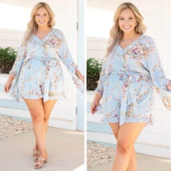 Twisted Memories Romper, Light Blue -Chic Soul Store 13 1af62868 e9b0 40ad b6aa 2be30ed85ebb